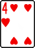 Four of Hearts