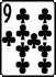 Nine of Clubs
